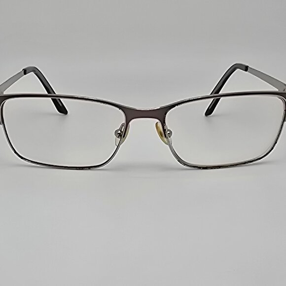 Scott Harris Europa SH-368 C2 Pewter Chrome Eyeglasses Frame w/ Case 52-15-143 - Picture 2 of 16